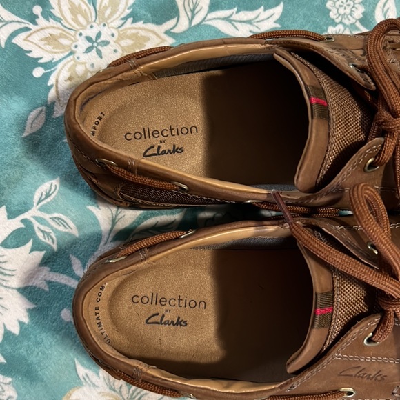 Clarks Leather Boat Shoes - Picture 14 of 14